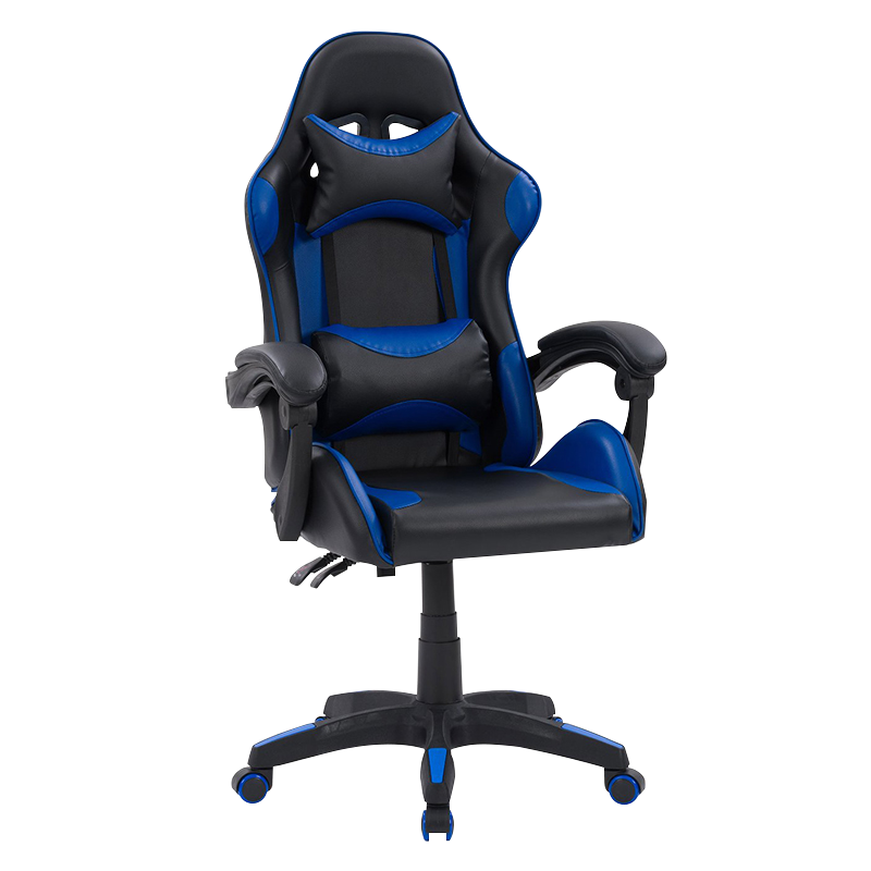 Blå koblingspute armlener Reclining Gamer Chair (Y-2410)