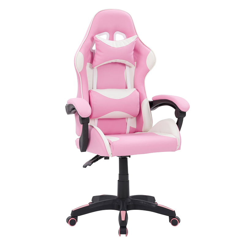 Rosa koblingspute Armlener Reclining Gamer Chair (Y-2410)