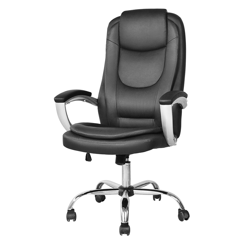 Høy rygg kontorstol med polstret armlen (M-6123)