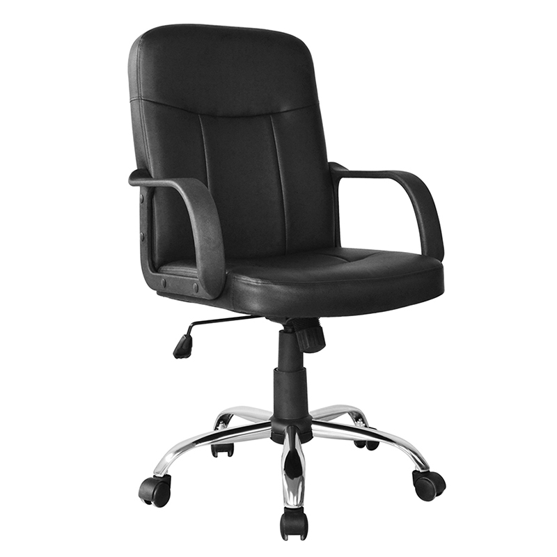 Midt bak PP Armlene Task Kontorstol med Chrome Base (Y-2744)