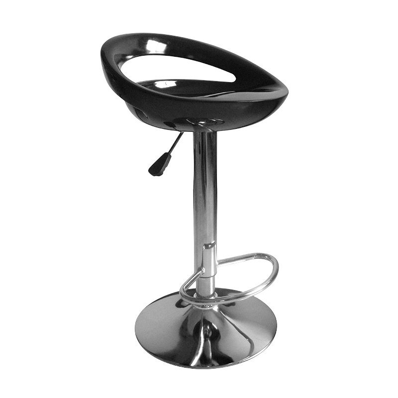 Svart ABS plast lav rygg svingbar løftestol stol (GY-914)