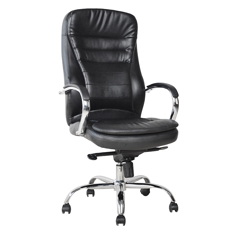 Ergonomic Manager Kontorstol med Chrome Pad Armlen (M-6117)