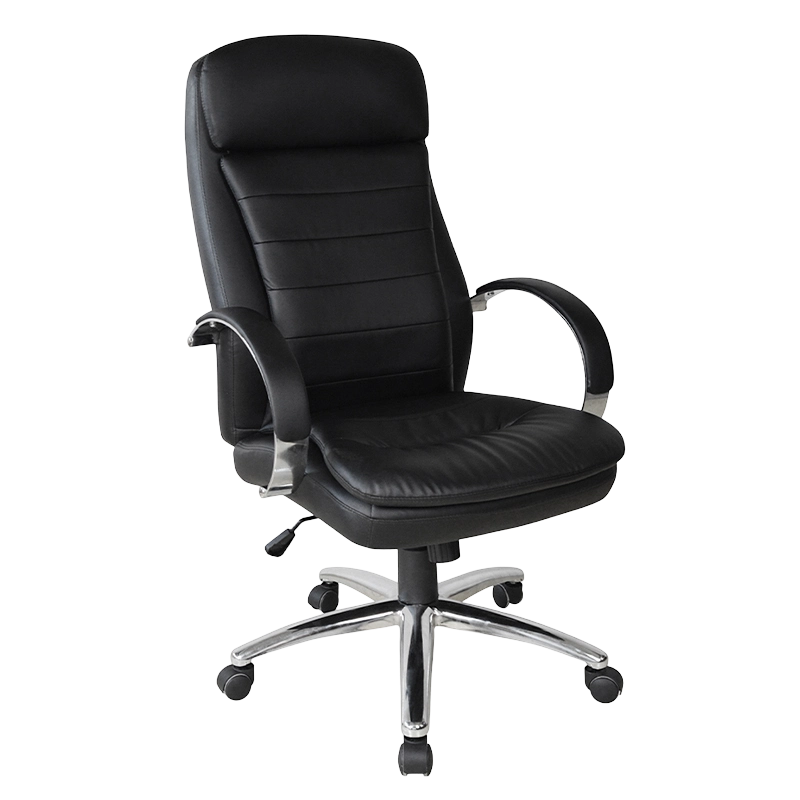 Høy rygg Chrome Pad Armlene Executive Office Chair (Y-2820)